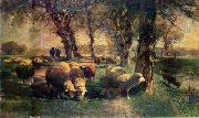 unknow artist Sheep 195 oil painting picture wholesale
